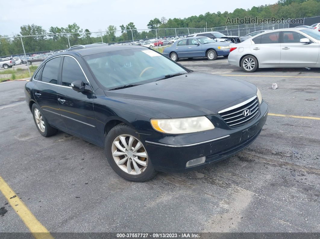 2008 Hyundai Azera Limited Black vin: KMHFC46F28A263807