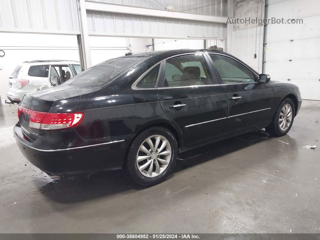 2008 Hyundai Azera Limited Black vin: KMHFC46F28A267663