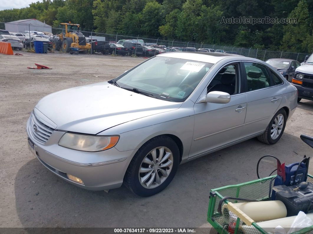 2008 Hyundai Azera Limited Silver vin: KMHFC46F28A283359