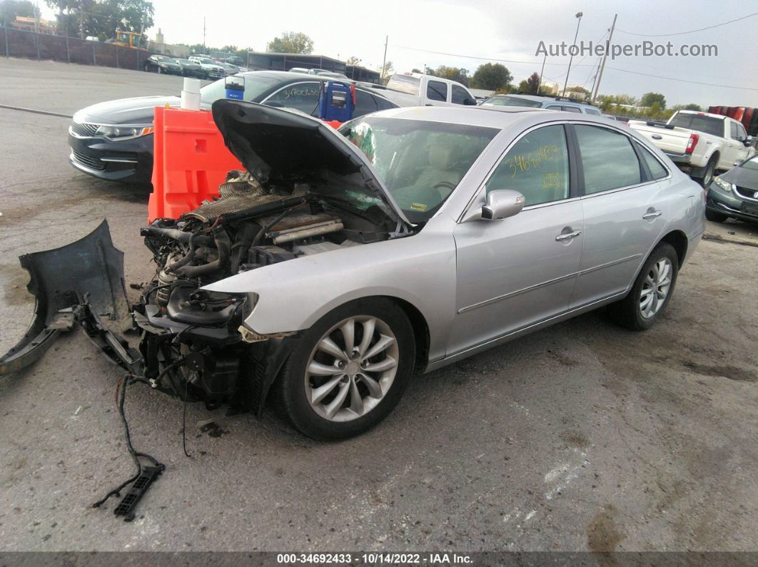 2008 Hyundai Azera Limited Silver vin: KMHFC46F28A303612