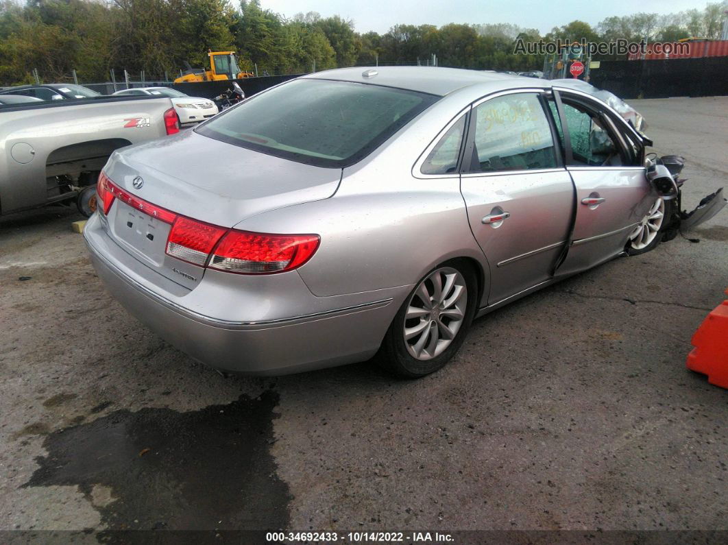 2008 Hyundai Azera Limited Серебряный vin: KMHFC46F28A303612