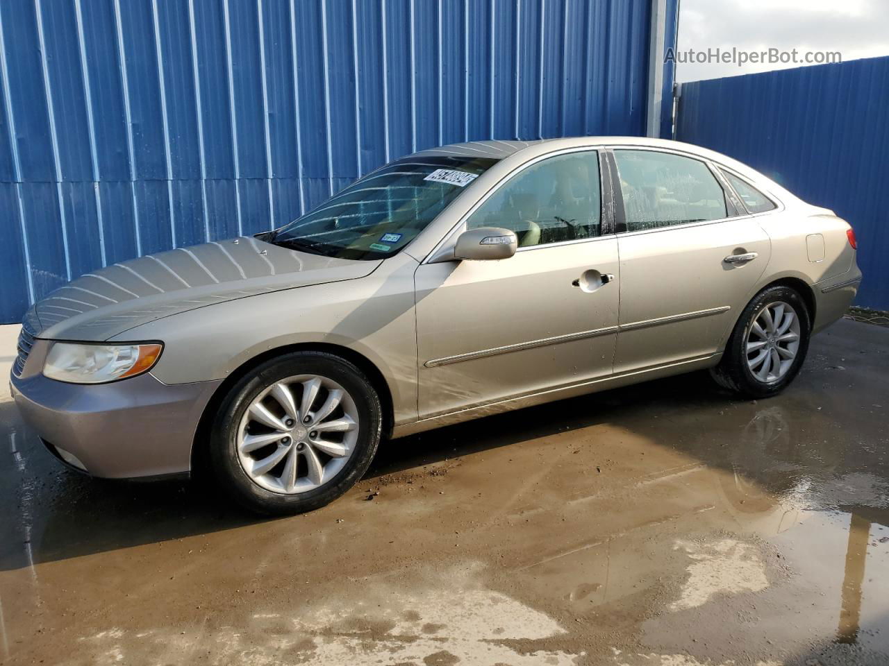 2008 Hyundai Azera Se Beige vin: KMHFC46F28A320961