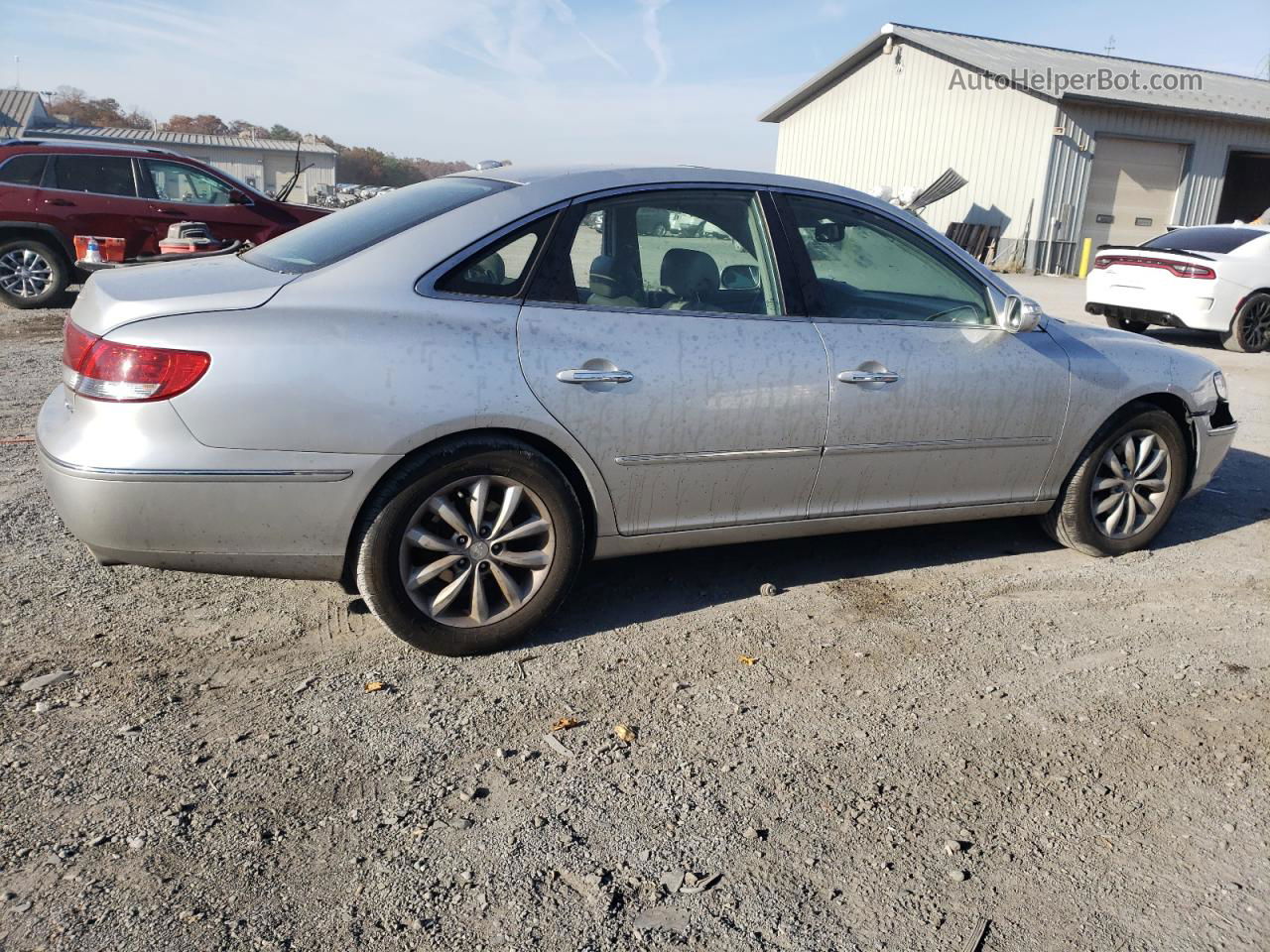 2008 Hyundai Azera Se Серебряный vin: KMHFC46F38A255361