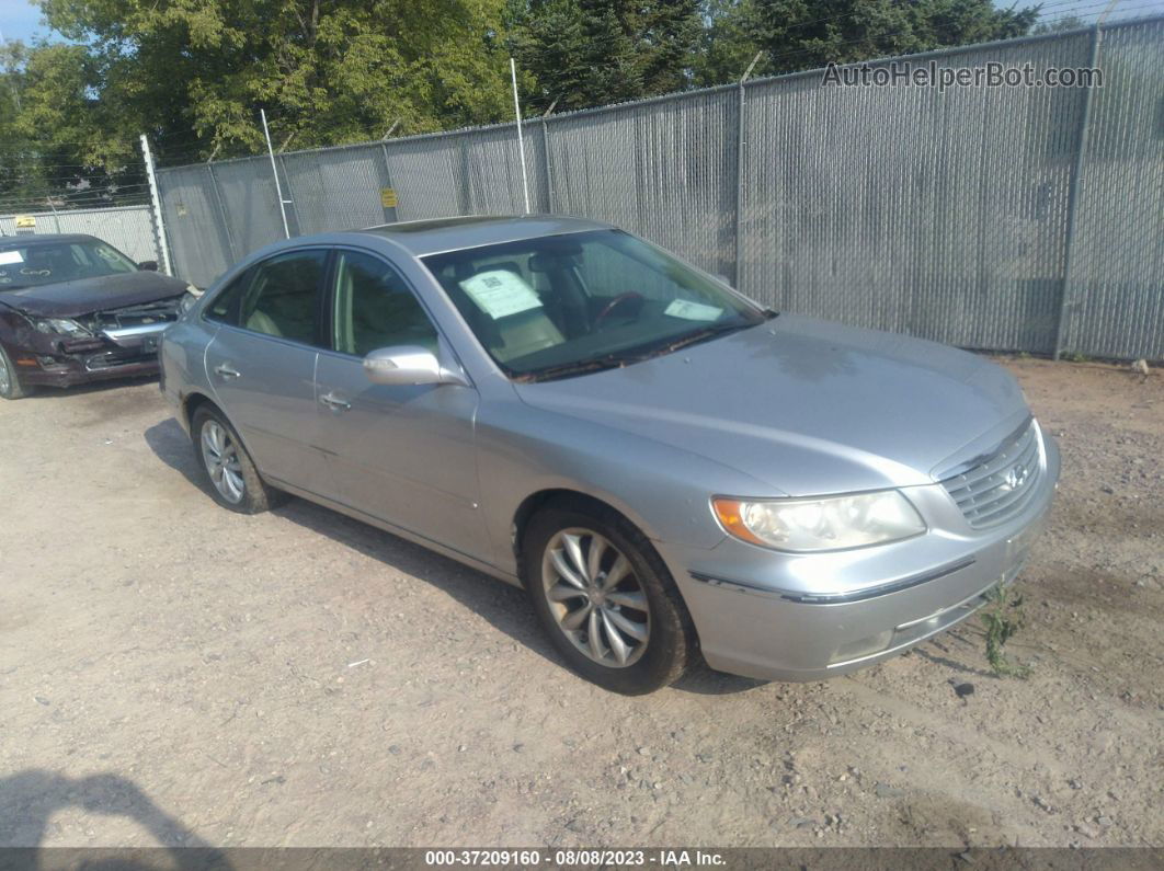 2008 Hyundai Azera Limited Серебряный vin: KMHFC46F38A293317