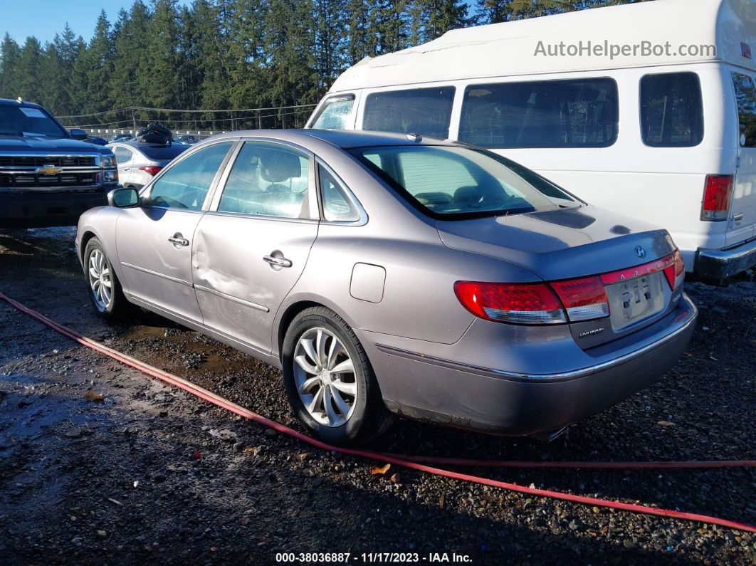 2008 Hyundai Azera Limited Серый vin: KMHFC46F38A304509