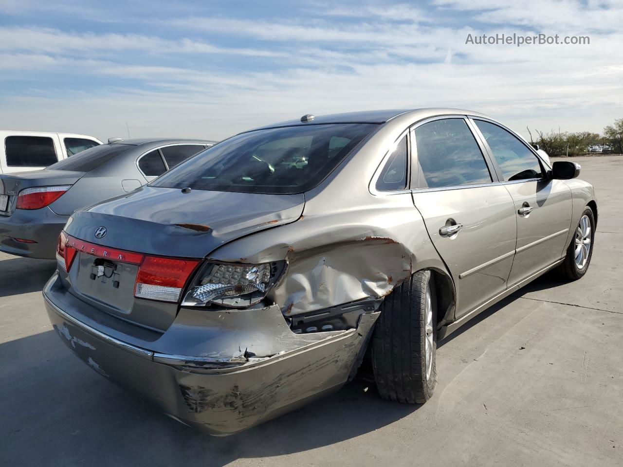 2008 Hyundai Azera Se Серый vin: KMHFC46F38A332598