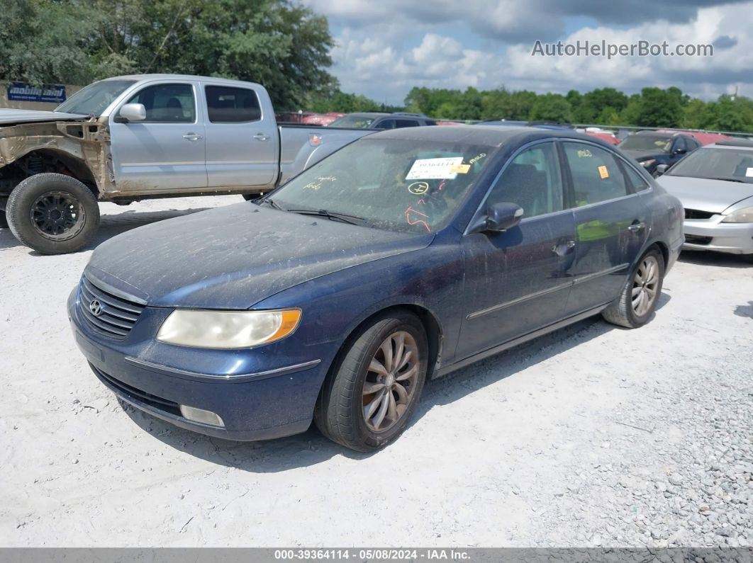 2008 Hyundai Azera Limited Blue vin: KMHFC46F48A263646