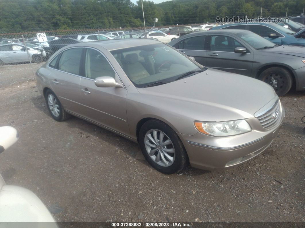 2008 Hyundai Azera Limited Beige vin: KMHFC46F48A273349