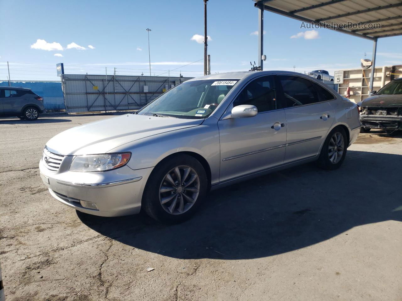 2008 Hyundai Azera Se Silver vin: KMHFC46F48A274811