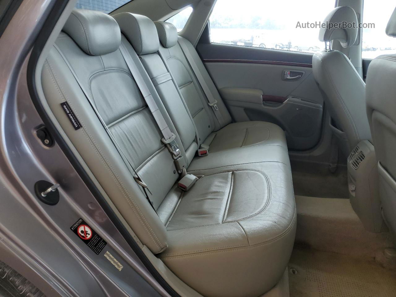 2008 Hyundai Azera Se Серебряный vin: KMHFC46F58A273134