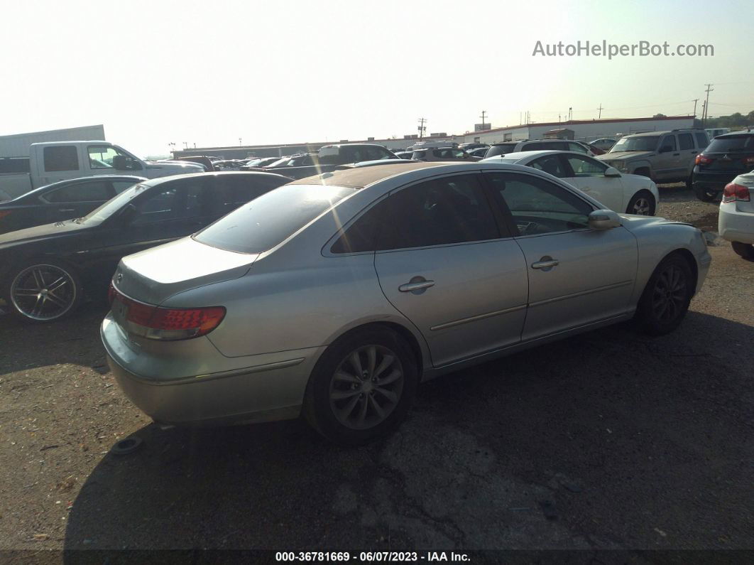 2008 Hyundai Azera Limited Silver vin: KMHFC46F58A275322