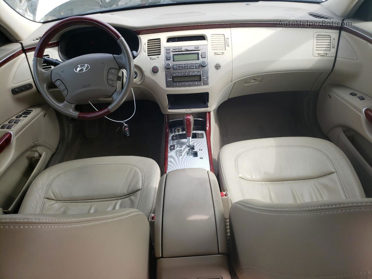 2008 Hyundai Azera Se Белый vin: KMHFC46F58A290581