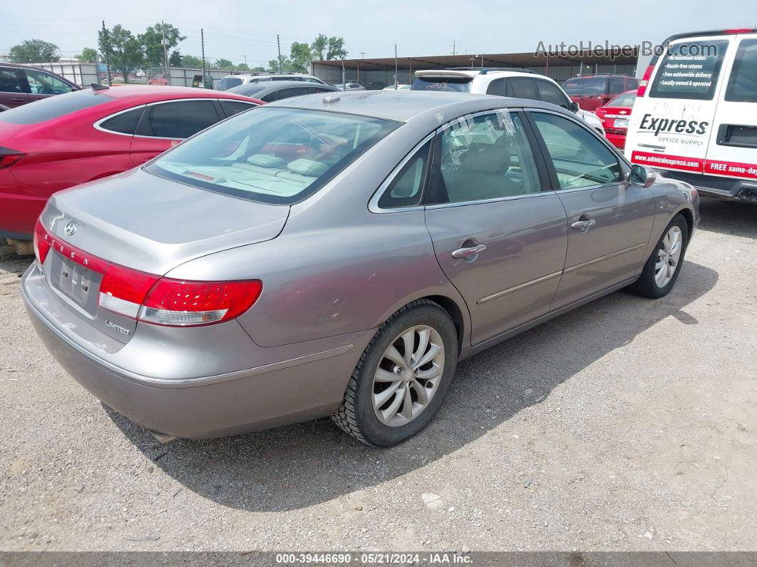 2008 Hyundai Azera Limited Gray vin: KMHFC46F58A290855