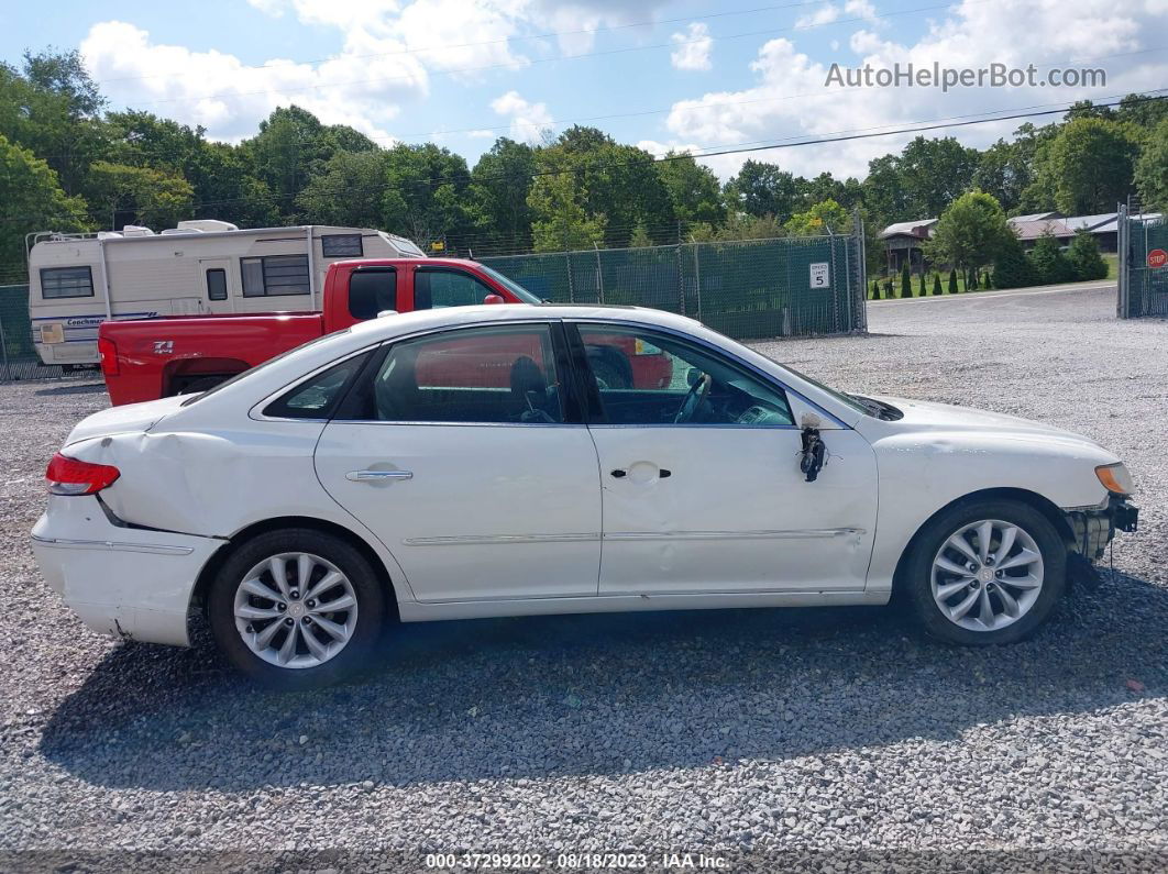 2008 Hyundai Azera Limited Белый vin: KMHFC46F58A310408