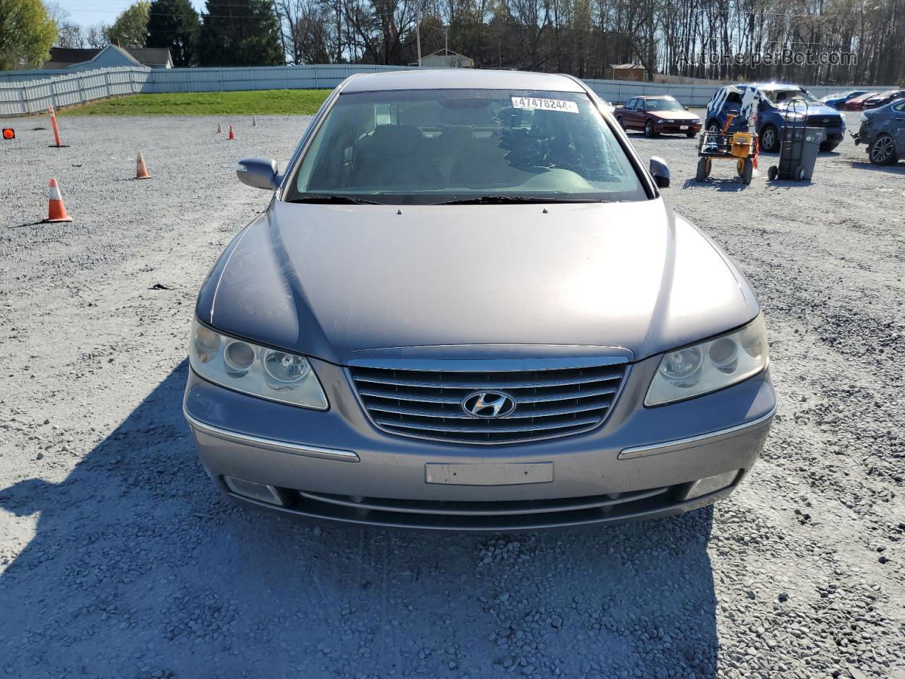 2008 Hyundai Azera Se Silver vin: KMHFC46F68A253586