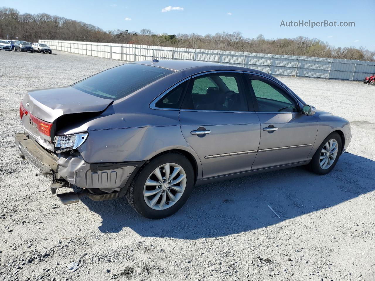 2008 Hyundai Azera Se Серебряный vin: KMHFC46F68A253586