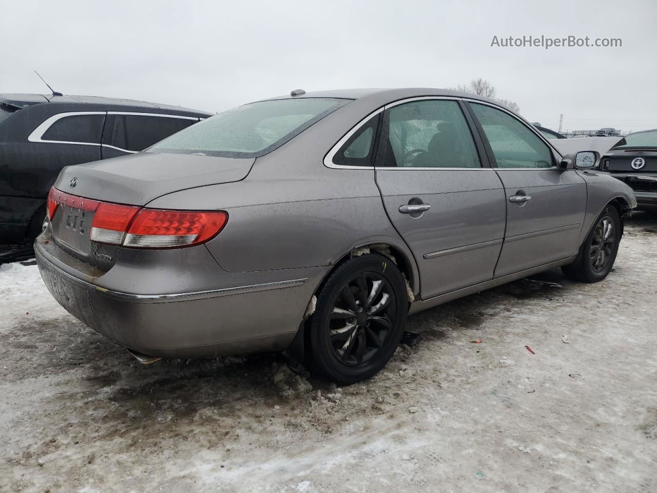 2008 Hyundai Azera Se Gray vin: KMHFC46F68A273742