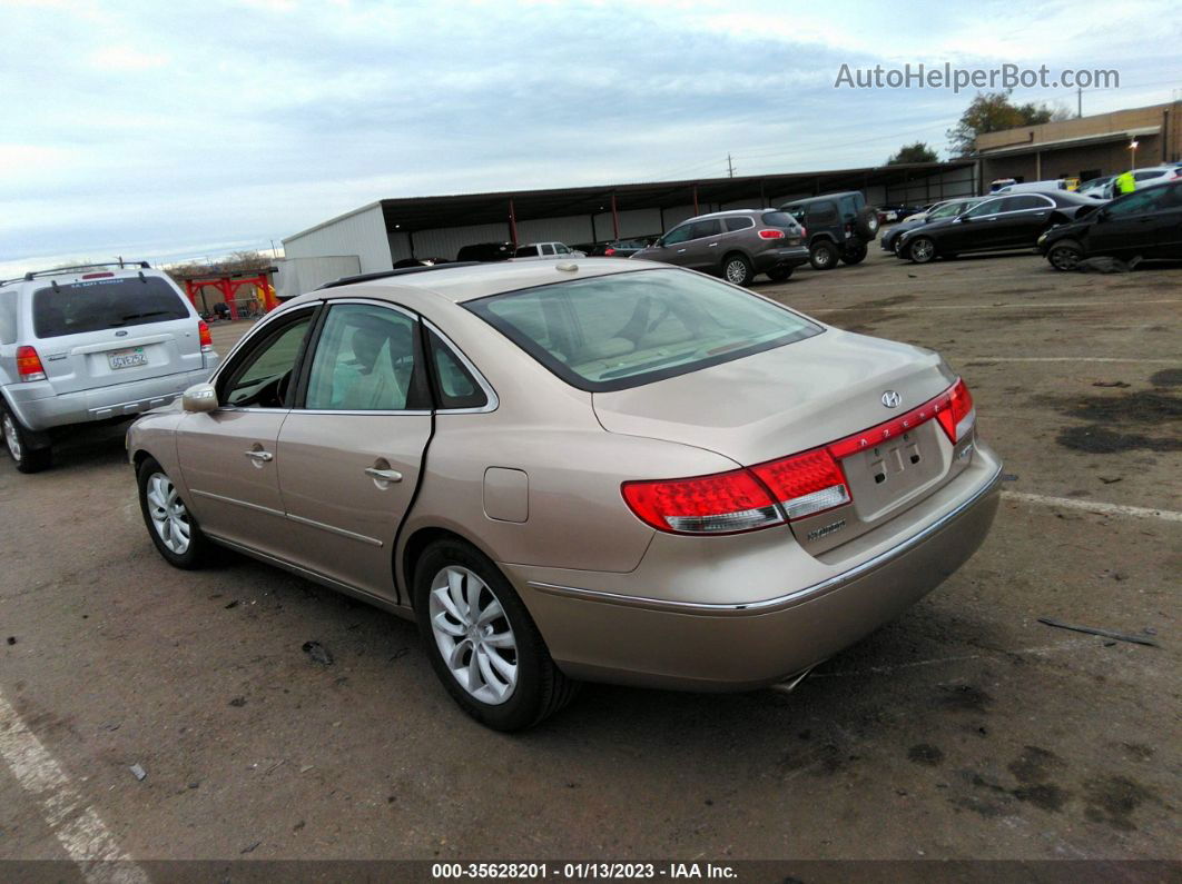 2008 Hyundai Azera Limited Gold vin: KMHFC46F68A273904