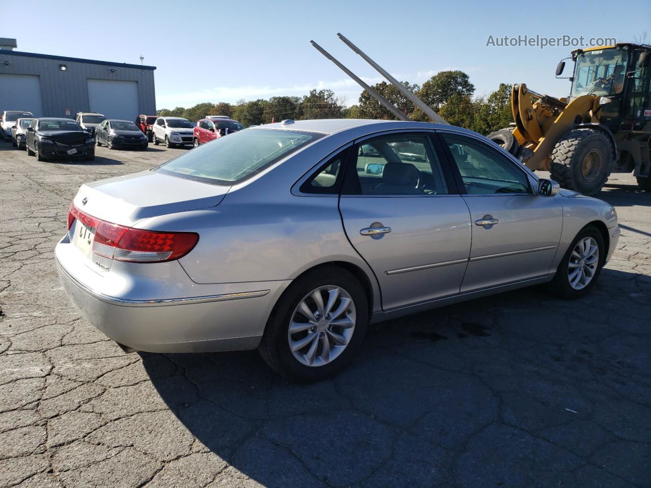 2008 Hyundai Azera Se Silver vin: KMHFC46F68A276625