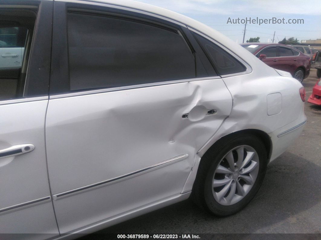 2008 Hyundai Azera Limited White vin: KMHFC46F68A304326