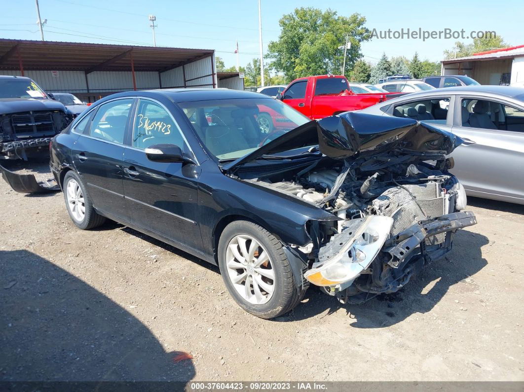 2008 Hyundai Azera Limited Black vin: KMHFC46F68A318369