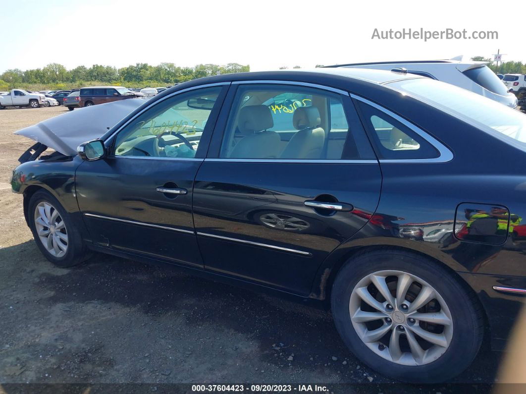 2008 Hyundai Azera Limited Черный vin: KMHFC46F68A318369