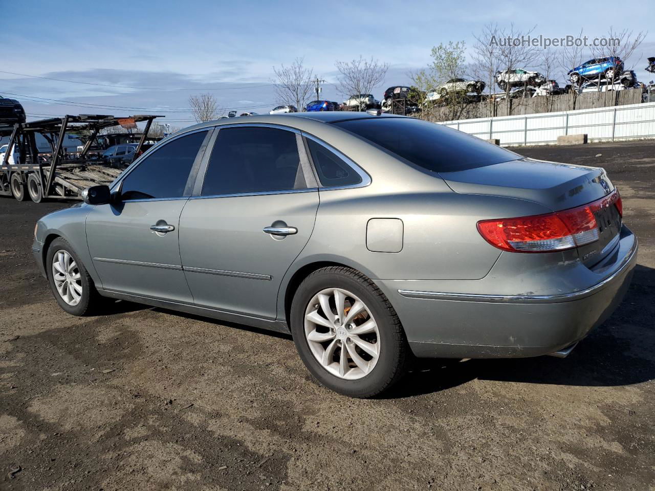 2008 Hyundai Azera Se Teal vin: KMHFC46F78A268145