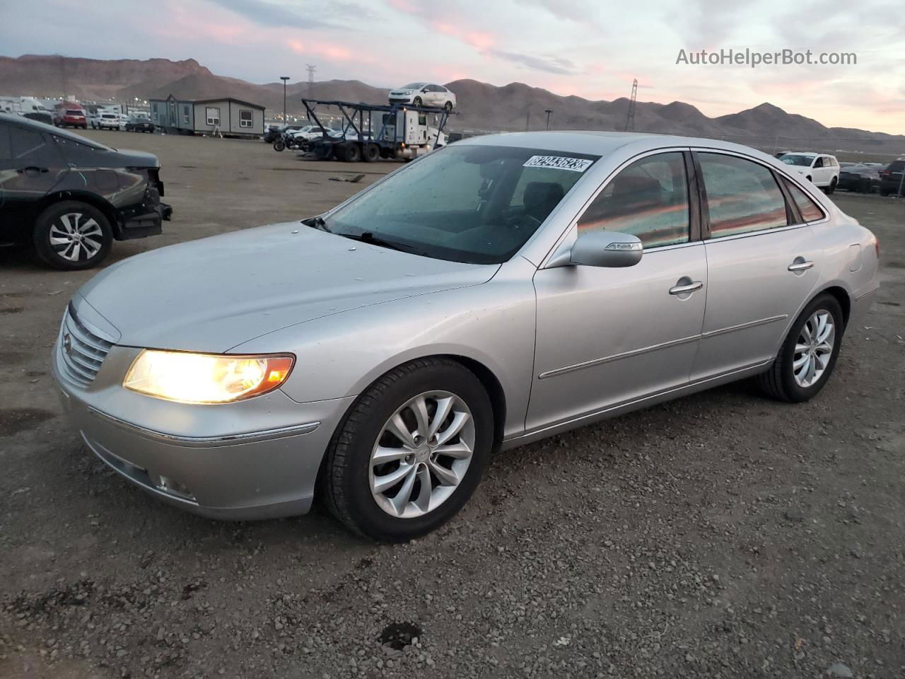 2008 Hyundai Azera Se Silver vin: KMHFC46F78A295880