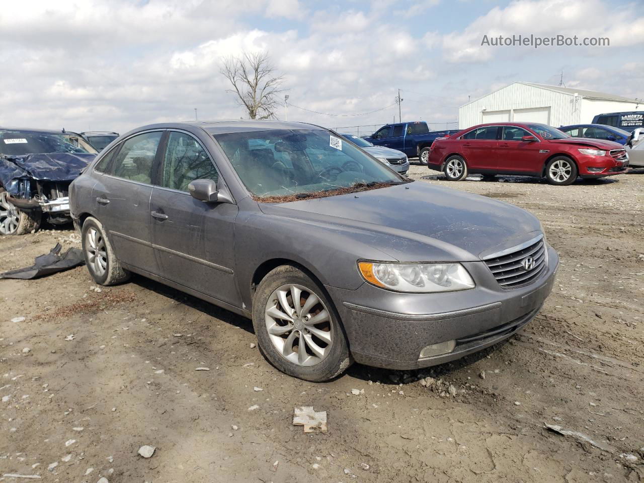 2008 Hyundai Azera Se Gray vin: KMHFC46F78A305551