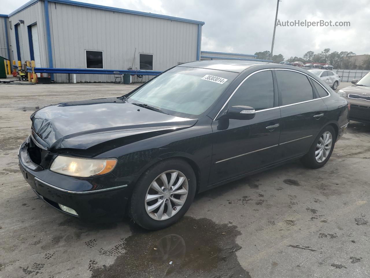 2008 Hyundai Azera Se Black vin: KMHFC46F78A319806