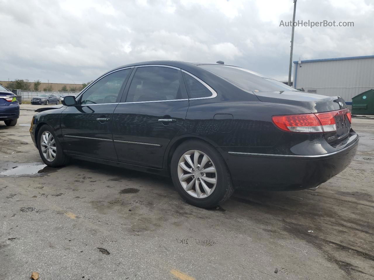 2008 Hyundai Azera Se Black vin: KMHFC46F78A319806