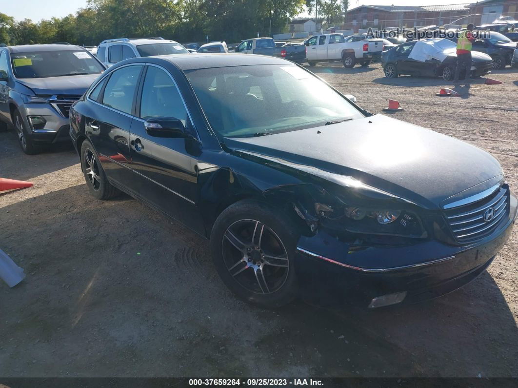 2008 Hyundai Azera Limited Black vin: KMHFC46F78A320244