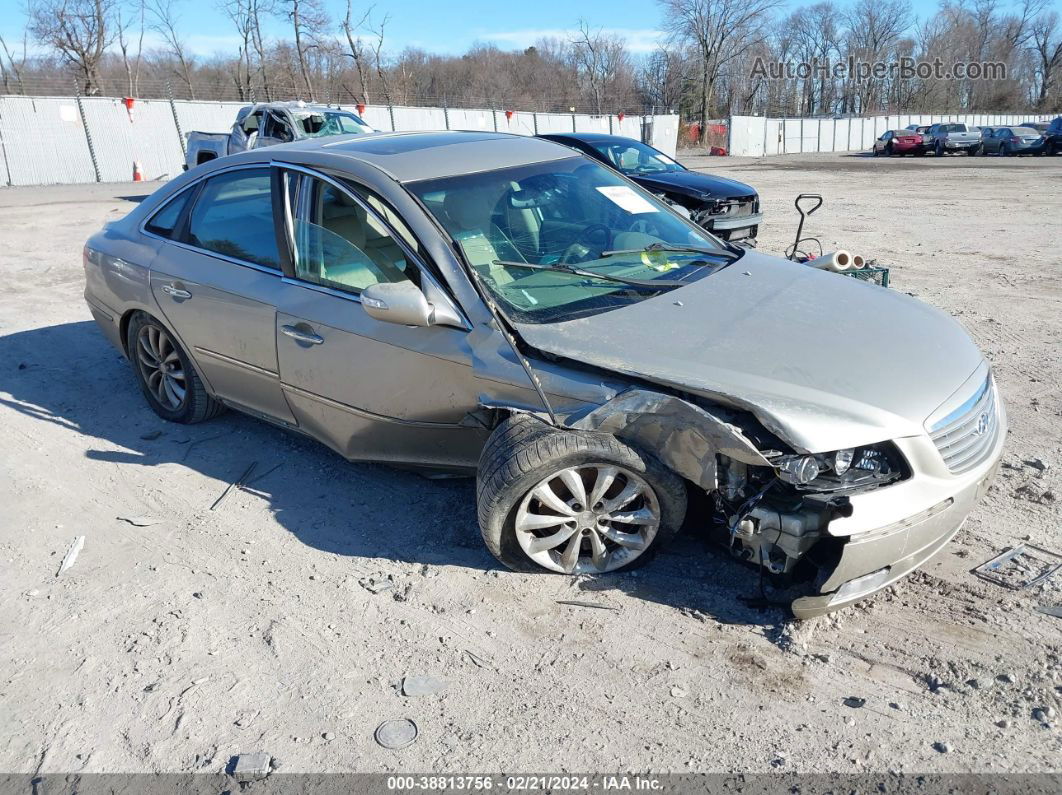 2008 Hyundai Azera Limited Золотой vin: KMHFC46F78A320714