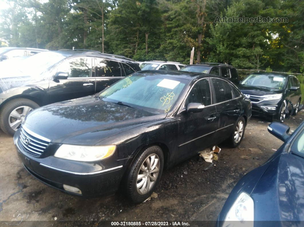 2008 Hyundai Azera Limited Black vin: KMHFC46F88A255887