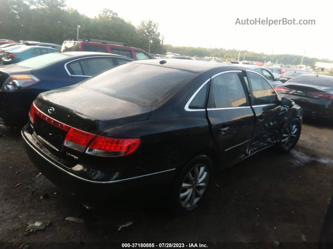 2008 Hyundai Azera Limited Черный vin: KMHFC46F88A255887