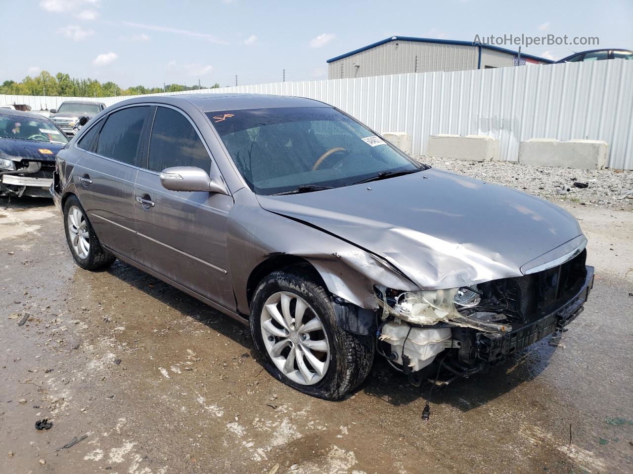 2008 Hyundai Azera Se Silver vin: KMHFC46F88A256215