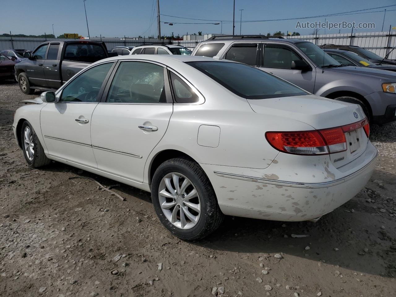 2008 Hyundai Azera Se Белый vin: KMHFC46F88A298786