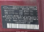 2008 Hyundai Azera Limited Burgundy vin: KMHFC46F88A313268