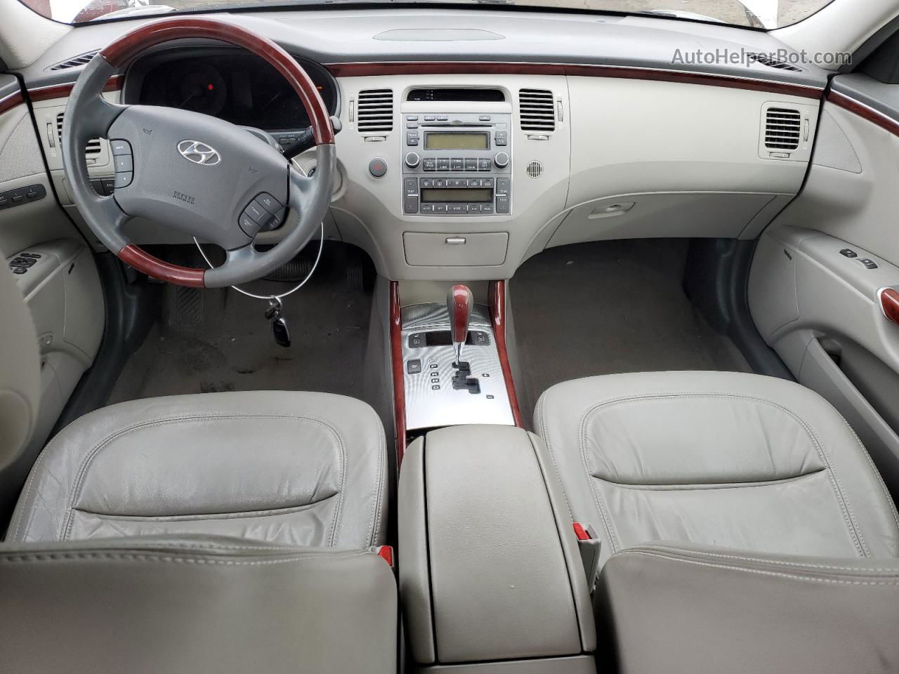 2008 Hyundai Azera Se Серебряный vin: KMHFC46F88A316932