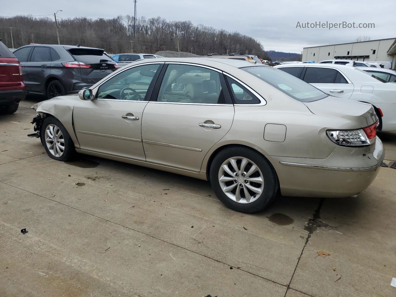 2008 Hyundai Azera Se Золотой vin: KMHFC46F88A320429