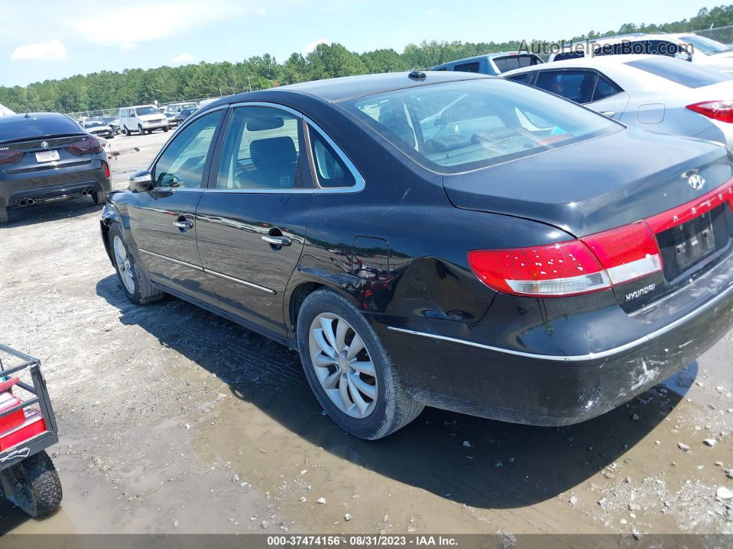 2008 Hyundai Azera Limited Black vin: KMHFC46F98A265604