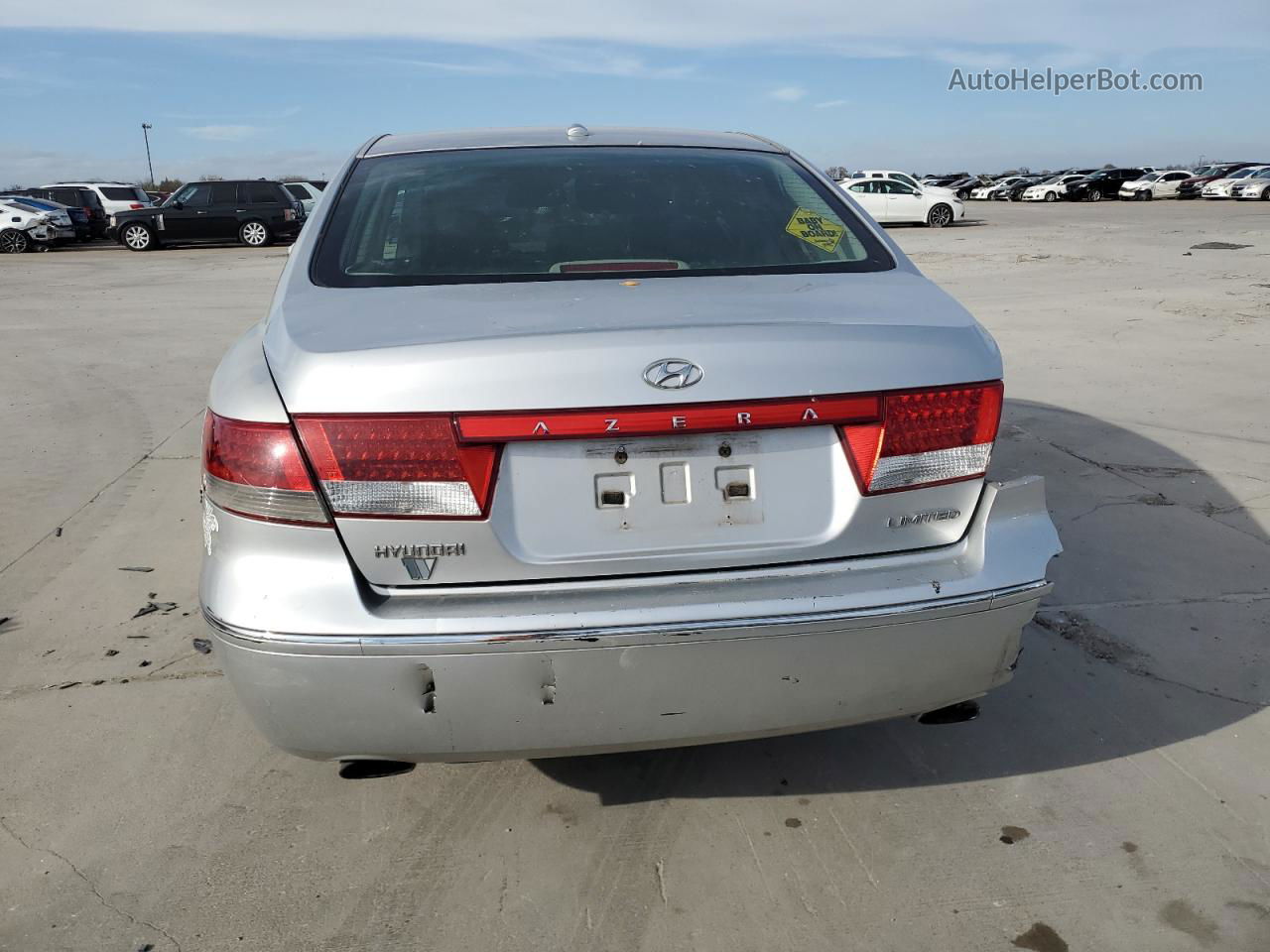 2008 Hyundai Azera Se Серебряный vin: KMHFC46F98A306099