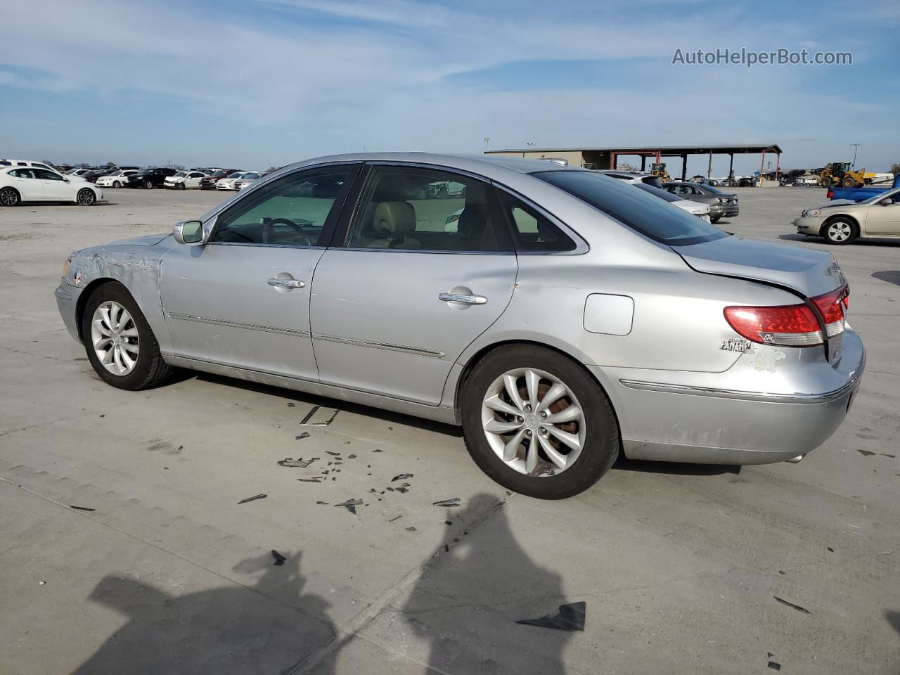 2008 Hyundai Azera Se Silver vin: KMHFC46F98A306099