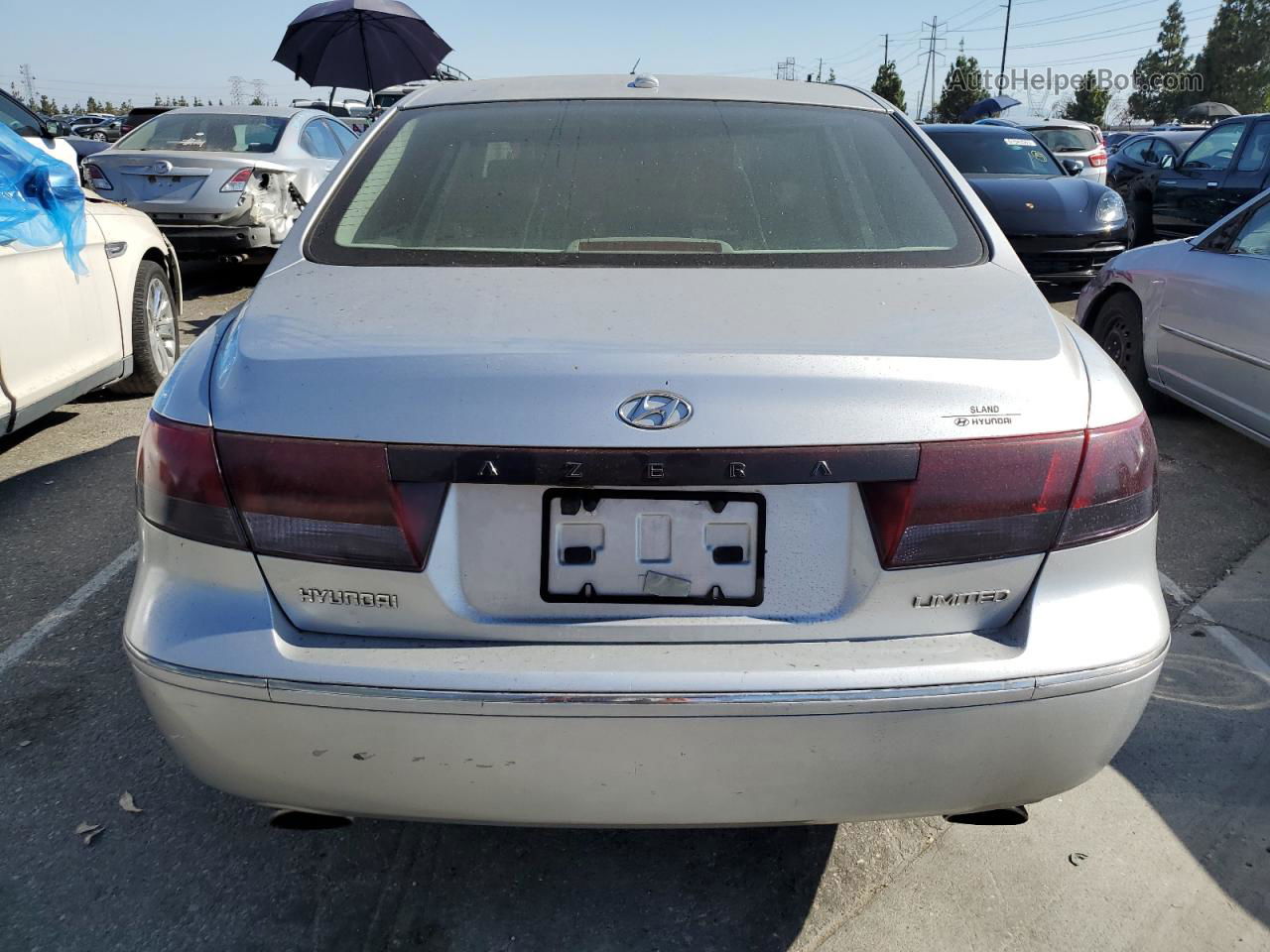 2008 Hyundai Azera Se Silver vin: KMHFC46F98A316597