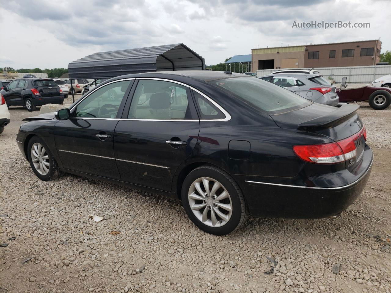 2008 Hyundai Azera Se Black vin: KMHFC46F98A318396