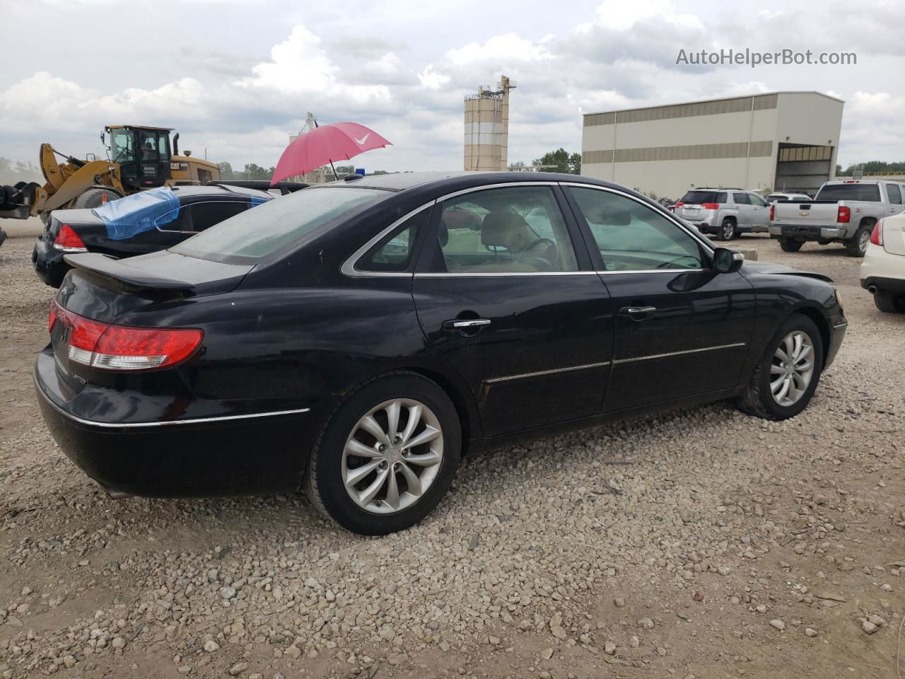 2008 Hyundai Azera Se Black vin: KMHFC46F98A318396