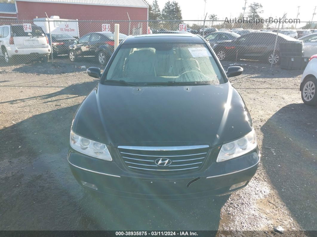 2008 Hyundai Azera Limited Black vin: KMHFC46F98A319130