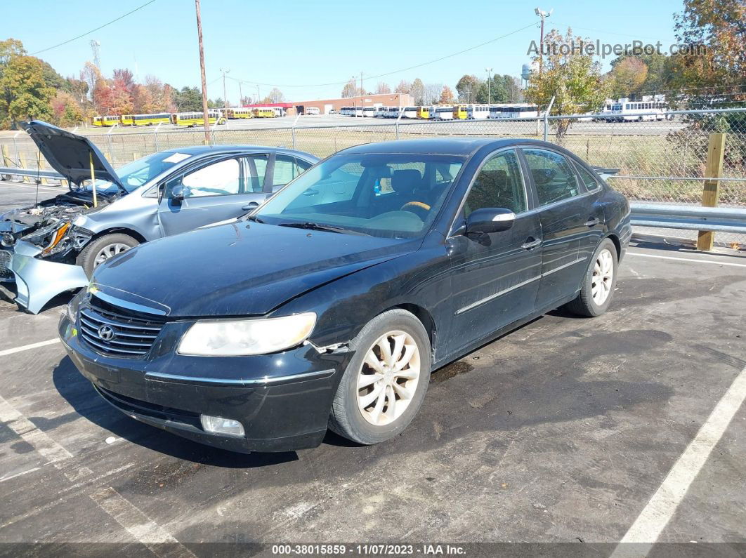 2008 Hyundai Azera Limited Черный vin: KMHFC46FX8A309559