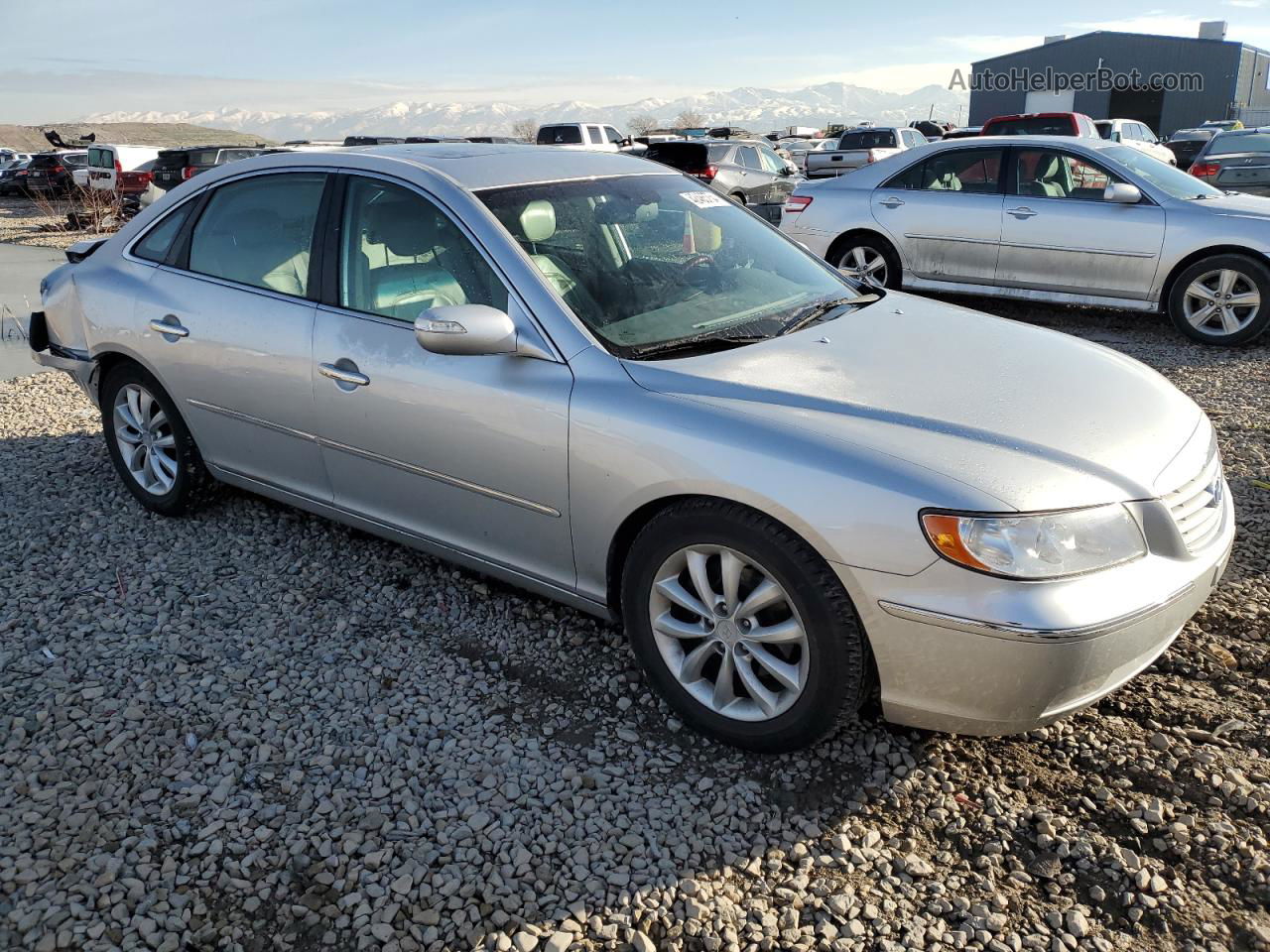 2008 Hyundai Azera Se Silver vin: KMHFC46FX8A332727