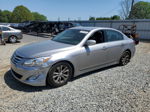 2013 Hyundai Genesis 3.8l Silver vin: KMHGC4DD0DU215690